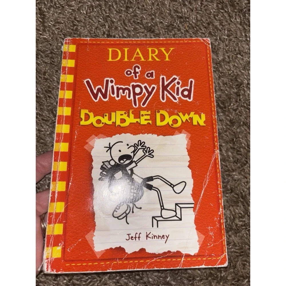 Diary of a Wimpy Kid PB Books by Kinney - Lot of 5 (1-3, 5, & 11)